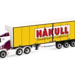 Vorbestellung herpa 322096 Scania CR 20 Hochdach 6x4 Koffer-Sattelzug "Hakull" (N) 1:87 NEU + OVP