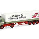 Vorbestellung herpa 322126 Volvo F10 Planen-Sattelzug "Wandt/Wir fahren für Volkswagen und Audi" 1:87 NEU + OVP