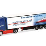 Vorbestellung herpa 322157 Scania CS 20 Hochdach Gardinenplanen-Sattelzug "Reimer & Söhne" 1:87 NEU + OVP