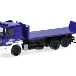 Vorbestellung herpa 322201 Mercedes-Benz Actros Wechsellader-LKW mit Abrollflat "THW Frankfurt/Main" 1:87 NEU + OVP