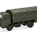 Vorbestellung herpa 747394 MAN F8 Planen-LKW "Bundeswehr" 1:87 NEU + OVP