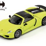 Vorbestellung herpa Trends Hobby 864TH000002 Porsche 918 Spyder - giftgrün 1:64 NEU + OVP
