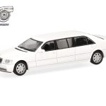 Vorbestellung herpa MicroCity87 87MC000115 Mercedes-Benz S600 Pullmann - weiß 1:87 NEU + OVP