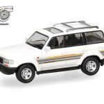 Vorbestellung herpa MicroCity87 87MC000127 Toyota Landcruiser 80 - weiß (white) 1:87 NEU + OVP