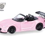 Vorbestellung herpa MicroCity87 87MC000129 Mazda MX-5 Rocket Bunny - rosa (pink) 1:87 NEU + OVP