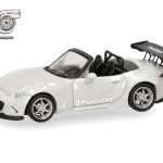 Vorbestellung herpa MicroCity87 87MC000130 Mazda MX-5 Rocket Bunny - grau (grey) 1:87 NEU + OVP
