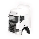 Vorbestellung herpa 086462 Teileservice: Fahrerhaus Scania CR 20 Hochdach mit Dachspoiler (Schwedenkombi) - weiß (2 Stück) 1:87 NEU + OVP
