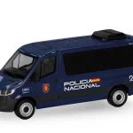 Vorbestellung herpa 099950 Mercedes-Benz Sprinter 18 Bus Flachdach "Policia Municipal Madrid"  1:87 NEU + OVP