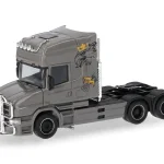 Vorbestellung herpa 319423-003 Scania Hauber 04 Topline Zugmaschine 3achs - nardograu 1:87 NEU + OVP
