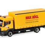 Vorbestellung herpa 322256 MAN TGS TM Gardinenplanen-LKW "Max Bögl" 1:87 NEU + OVP