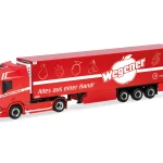Vorbestellung herpa 322294 Scania CR 20 Hochdach Kühlkoffer-Sattelzug "Wegener Frucht/Altes Land" 1:87 NEU + OVP
