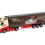 Vorbestellung herpa 322348 Volvo FH Aero GL XL Gardinenplanen-Sattelzug "Klaus Huber"  1:87 NEU + OVP