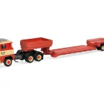 Vorbestellung herpa 322485 Scania 141 Tieflade-Sattelzug "Torben Rafn" (DK) 1:87 NEU + OVP