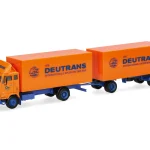Vorbestellung herpa 322492 Volvo F88 Koffer-Hängerzug "Deutrans"                1:87 NEU + OVP