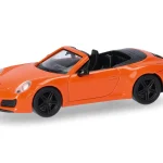 Vorbestellung herpa 420365-002 Porsche 911 C2 Cabrio - gulforange 1:87 NEU + OVP