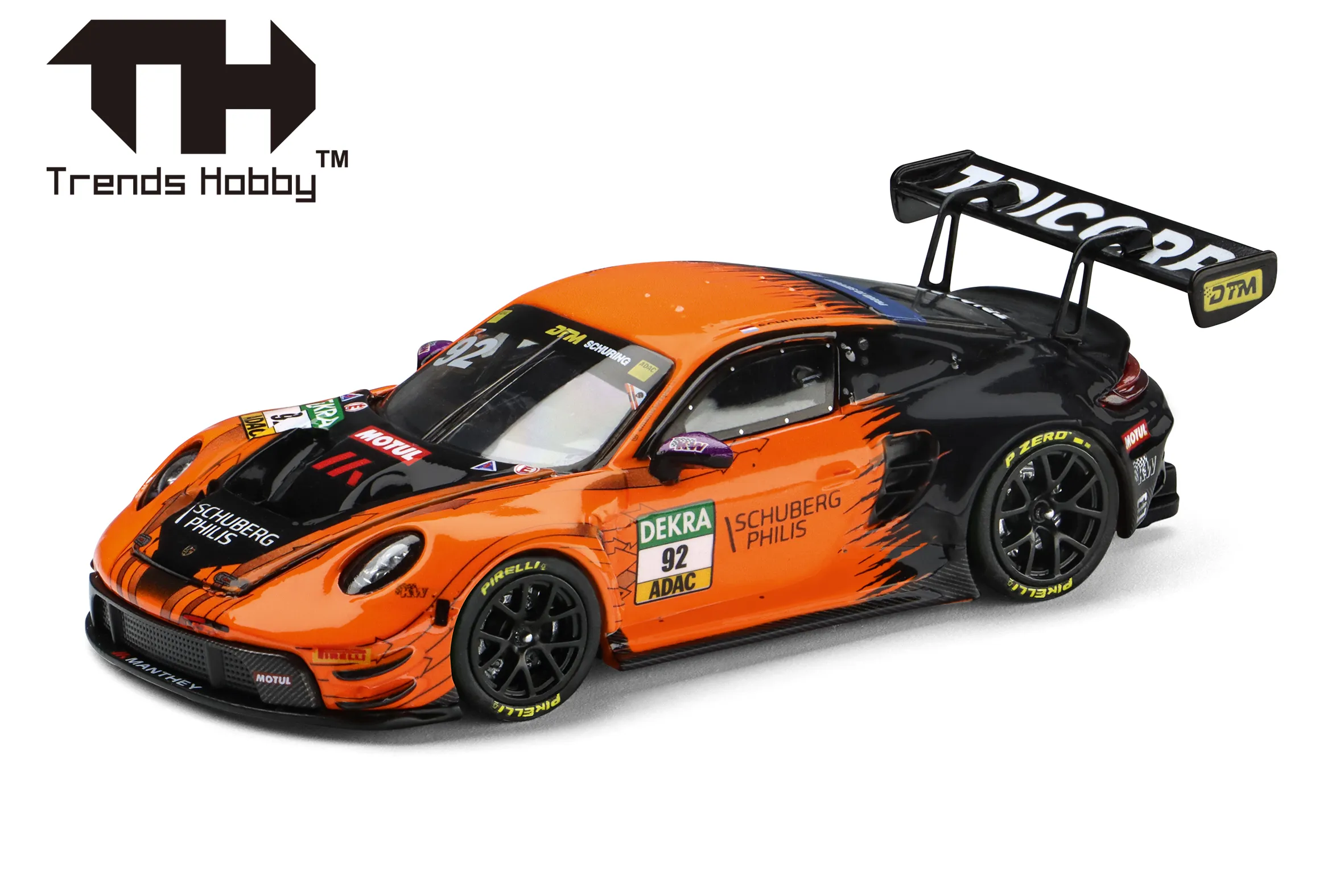 864TH000023 Vorbestellung herpa Trends Hobby 864TH000023 Porsche 911 GT3 R - DTM 2025 No.92 1:64 NEU + OVP – Bild 1