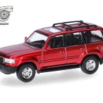 Vorbestellung herpa MicroCity87 87MC000140 Toyota Landcruiser 80 - rot  1:87 NEU + OVP