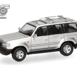 Vorbestellung herpa MicroCity87 87MC000141 Toyota Landcruiser 80 - silber  1:87 NEU + OVP