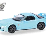Vorbestellung herpa MicroCity87 87MC000153 Mazda RX-7 - blau  1:87 NEU + OVP