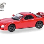 Vorbestellung herpa MicroCity87 87MC000155 Mazda RX-7 - rot  1:87 NEU + OVP